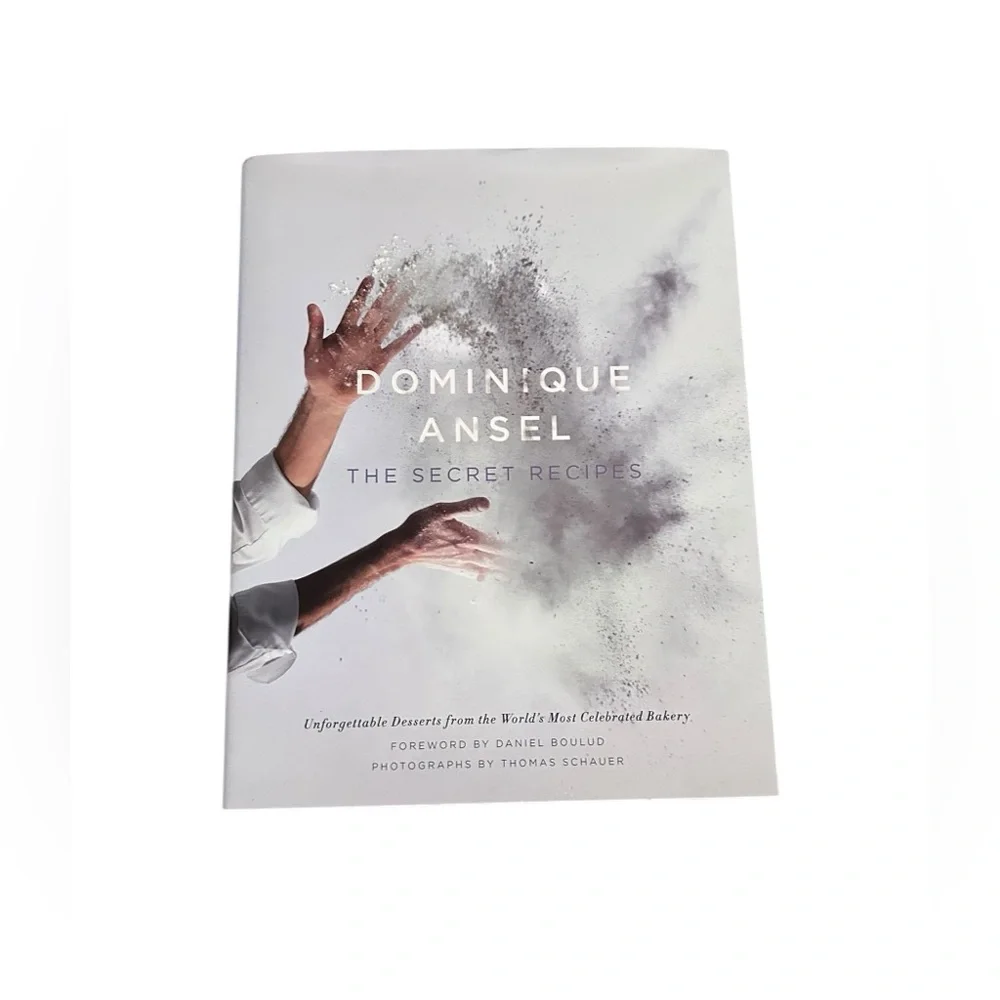 Dominique Ansel: The Secret Recipes Cookbook Hardcover French Pastry NYC Cronut